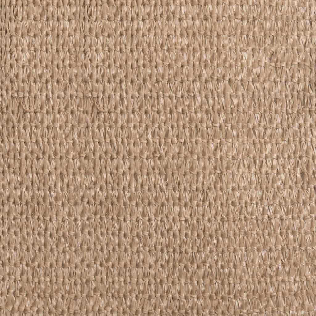 Para-sol estilo vela 160 g/m² 4x4x5,8 m PEAD cinza-acastanhado