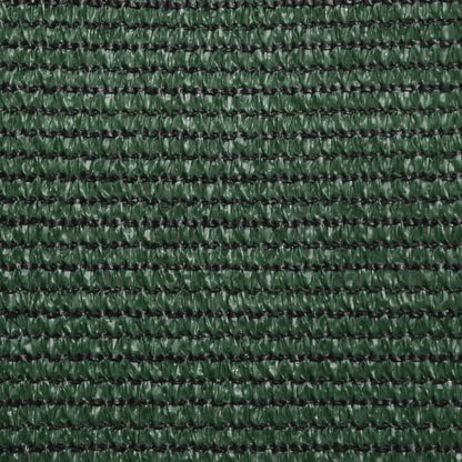 Para-sol estilo vela 160 g/m² 4/5x4 m PEAD verde-escuro