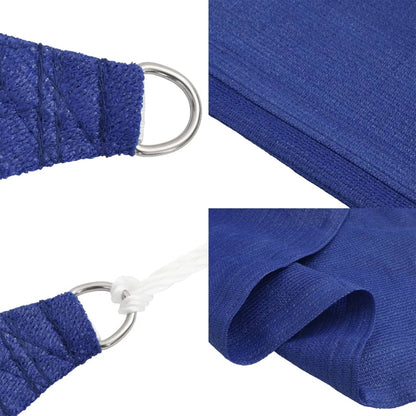 Para-sol estilo vela quadrado 160 g/m² 4x4 m PEAD azul