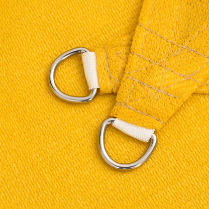 Para-sol estilo vela 160 g/m² 2,5x3 m PEAD amarelo