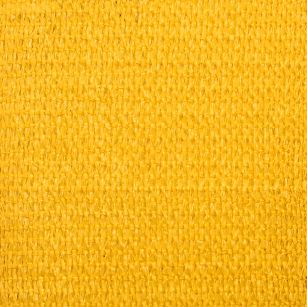 Para-sol estilo vela 160 g/m² 3x4,5 m PEAD amarelo