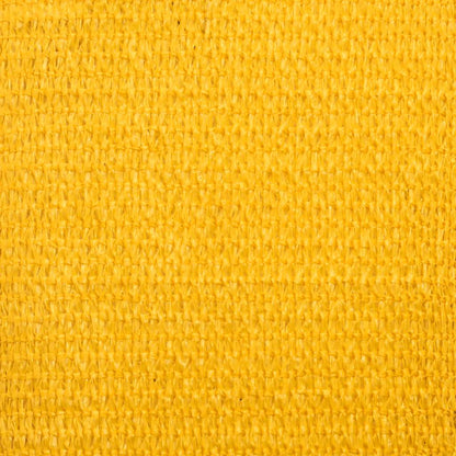 Para-sol estilo vela triangular 160 g/m² 6x6x6 m PEAD amarelo