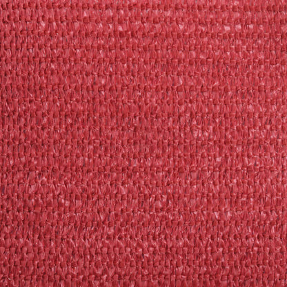 Para-sol estilo vela 160 g/m² 2,5x3 m PEAD vermelho