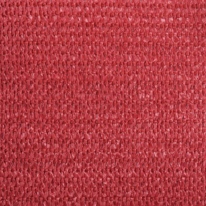 Para-sol estilo vela 160 g/m² 3,5x5 m PEAD vermelho