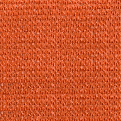 Para-sol estilo vela 160 g/m² 3,5x5 m PEAD laranja