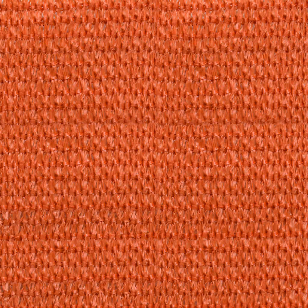 Para-sol estilo vela triangular 160 g/m² 3x4x4 m PEAD laranja