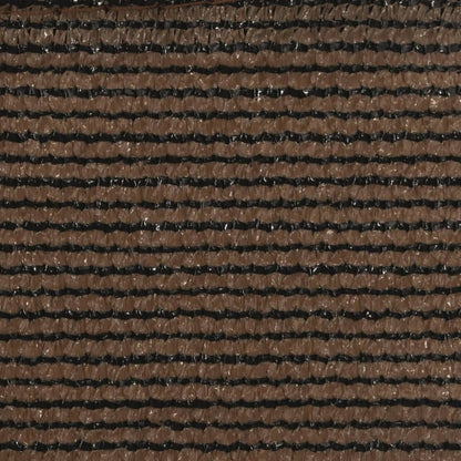 Para-sol estilo vela 160 g/m² 2,5x3 m PEAD castanho