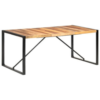 Mesa de jantar 180x90x75 cm madeira maciça