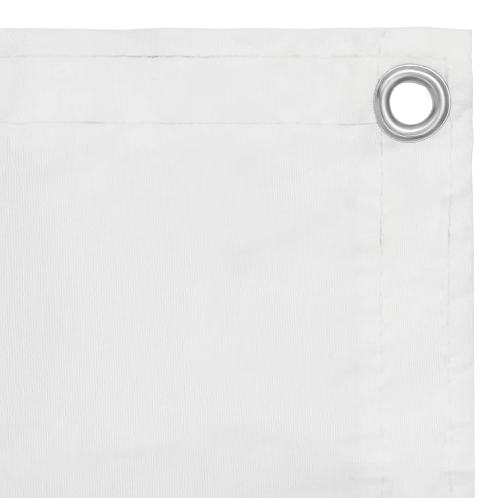 Tela de varanda 75x300 cm tecido Oxford branco