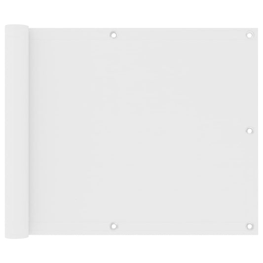 Tela de varanda 75x400 cm tecido Oxford branco
