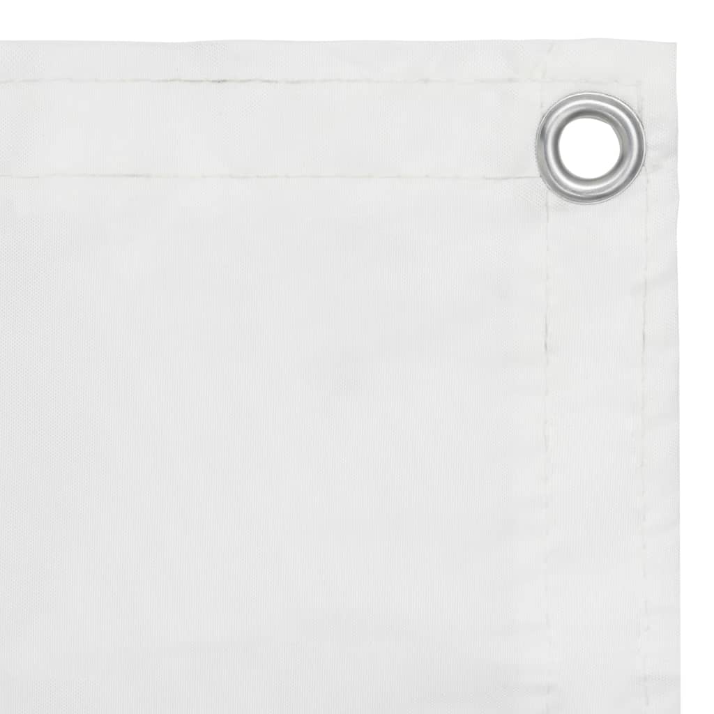 Tela de varanda 90x400 cm tecido Oxford branco