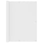 Tela de varanda 120x400 cm tecido Oxford branco