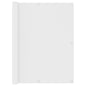 Tela de varanda 120x500 cm tecido Oxford branco