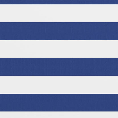 Tela de varanda 75x500 cm tecido Oxford branco e azul