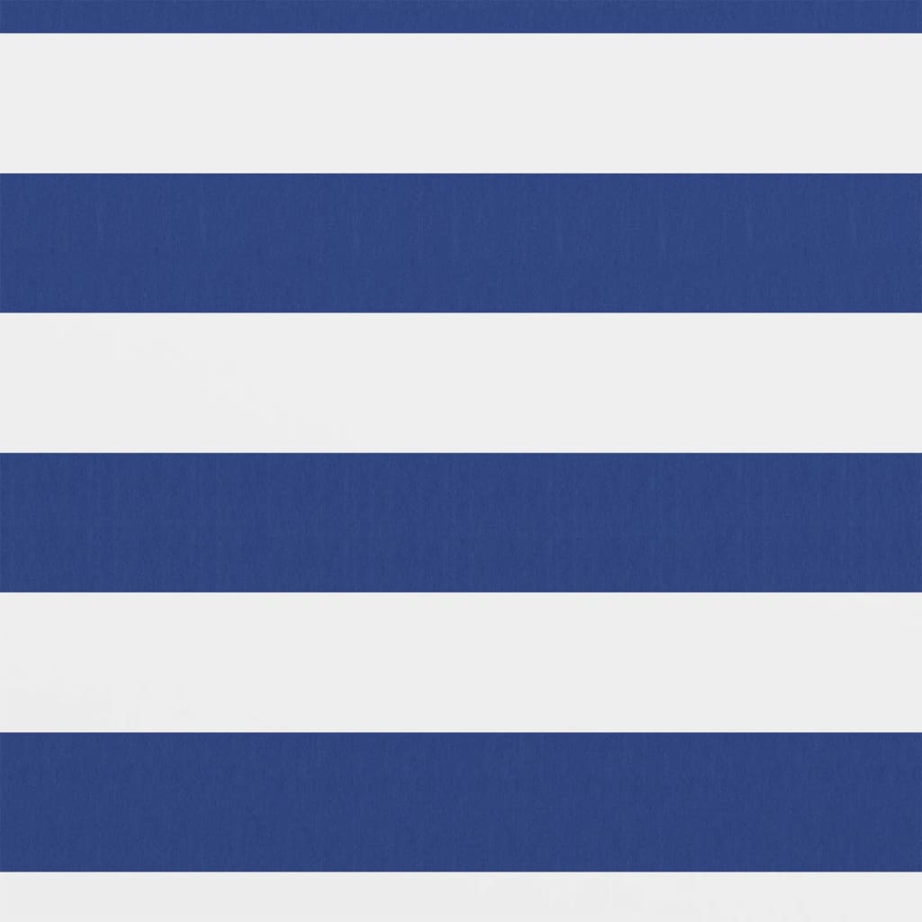 Tela de varanda 90x600 cm tecido Oxford branco e azul