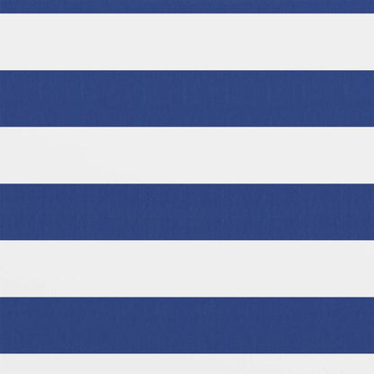Tela de varanda 90x600 cm tecido Oxford branco e azul