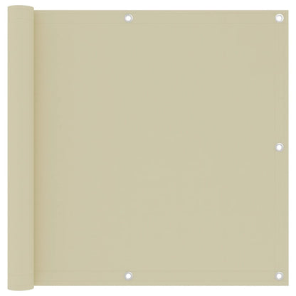 Tela de varanda 90x300 cm tecido Oxford creme
