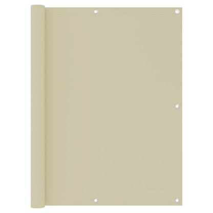 Tela de varanda 120x400 cm tecido Oxford cor creme