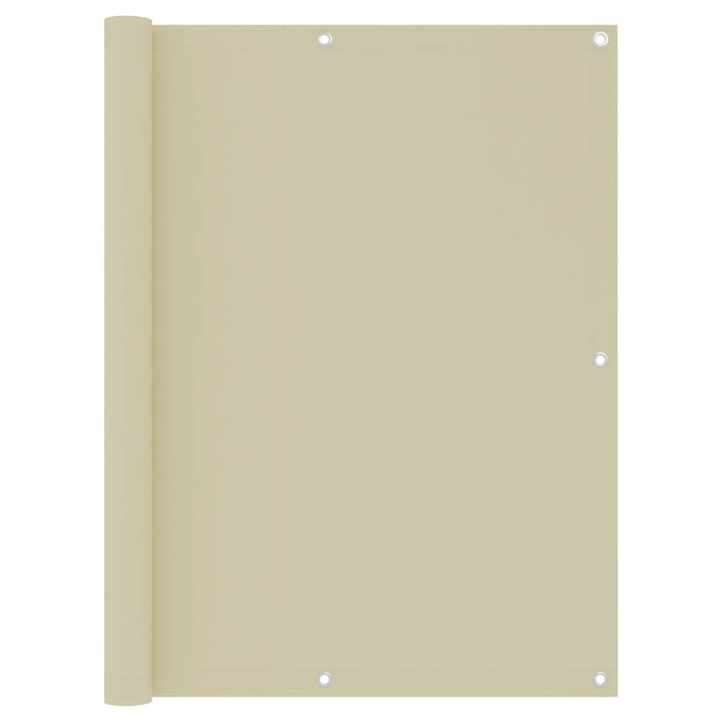 Tela de varanda 120x600 cm tecido Oxford creme