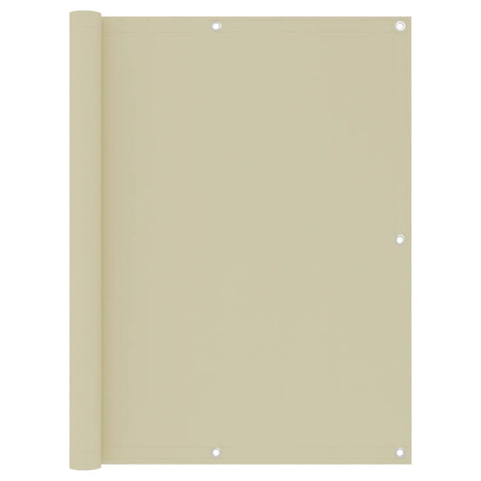 Tela de varanda 120x600 cm tecido Oxford creme