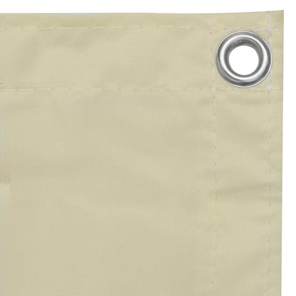 Tela de varanda 120x600 cm tecido Oxford creme