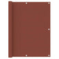 Tela de varanda 120x600 cm tecido Oxford terracota