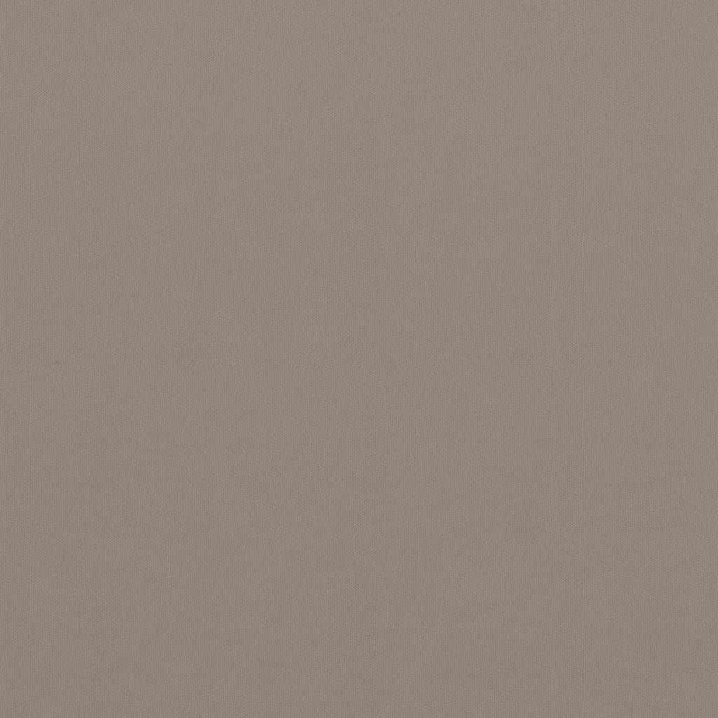 Tela de varanda 90x300 cm tecido Oxford cinzento-acastanhado