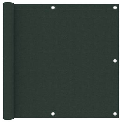 Tela de varanda 90x400 cm tecido Oxford verde-escuro