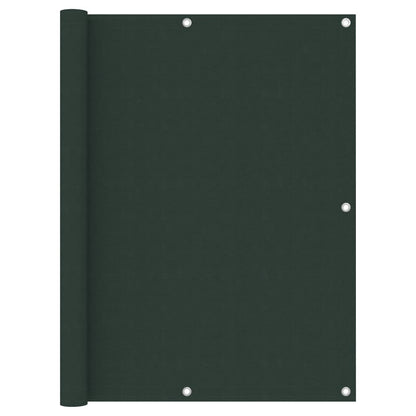 Tela de varanda 120x400 cm tecido Oxford verde-escuro