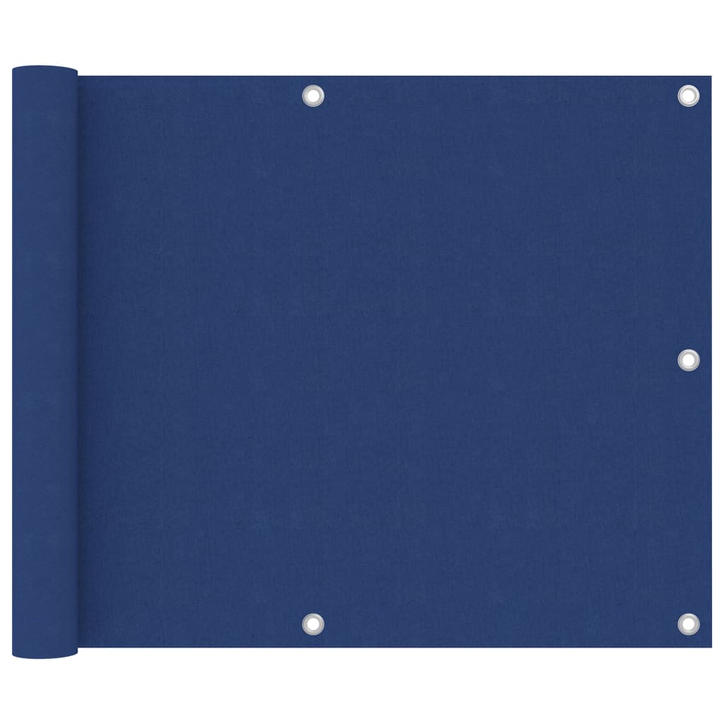 Tela de varanda 75x300 cm tecido Oxford azul