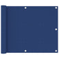 Tela de varanda 75x300 cm tecido Oxford azul