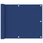 Tela de varanda 75x600 cm tecido Oxford azul