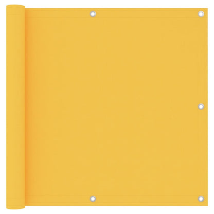 Tela de varanda 95x500 cm tecido Oxford amarelo