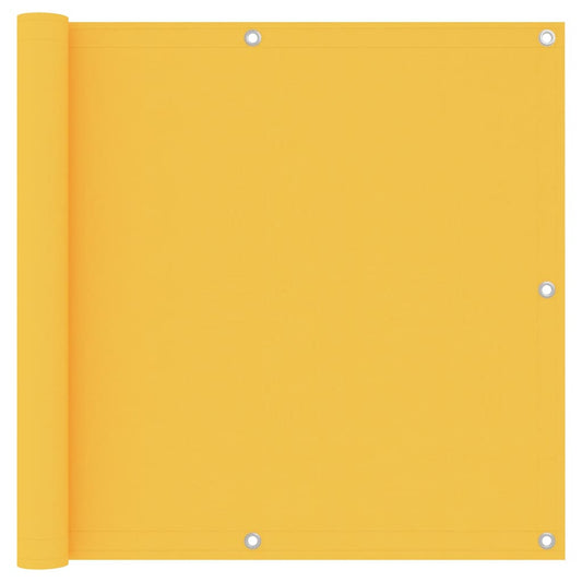 Tela de varanda 95x500 cm tecido Oxford amarelo