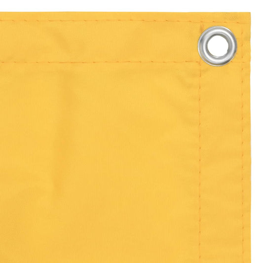 Tela de varanda 95x500 cm tecido Oxford amarelo