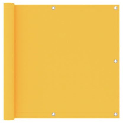 Tela de varanda 90x600 cm tecido Oxford amarelo