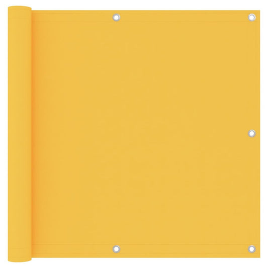 Tela de varanda 90x600 cm tecido Oxford amarelo