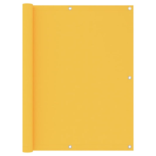Tela de varanda 120x400 cm tecido Oxford amarelo