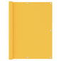 Tela de varanda 120x400 cm tecido Oxford amarelo