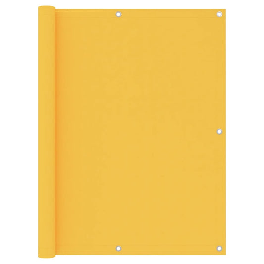Tela de varanda 120x600 cm tecido Oxford amarelo
