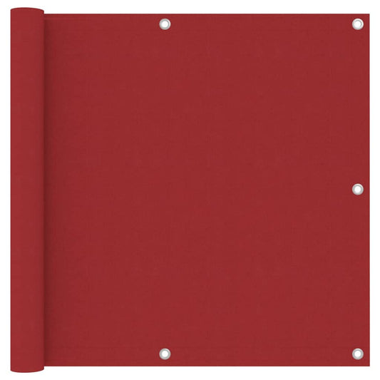 Tela de varanda 90x300 cm tecido Oxford vermelho
