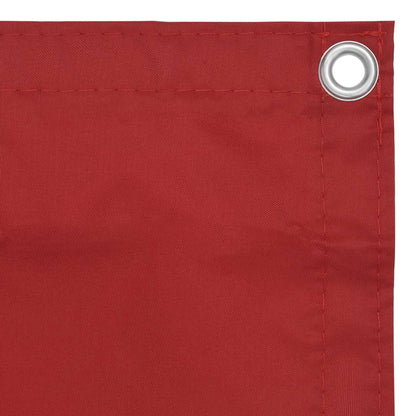 Tela de varanda 90x300 cm tecido Oxford vermelho