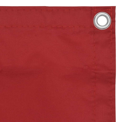 Tela de varanda 90x500 cm tecido Oxford vermelho