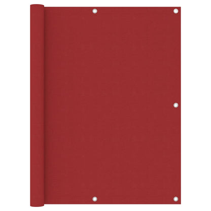 Tela de varanda 120x400 cm tecido Oxford vermelho