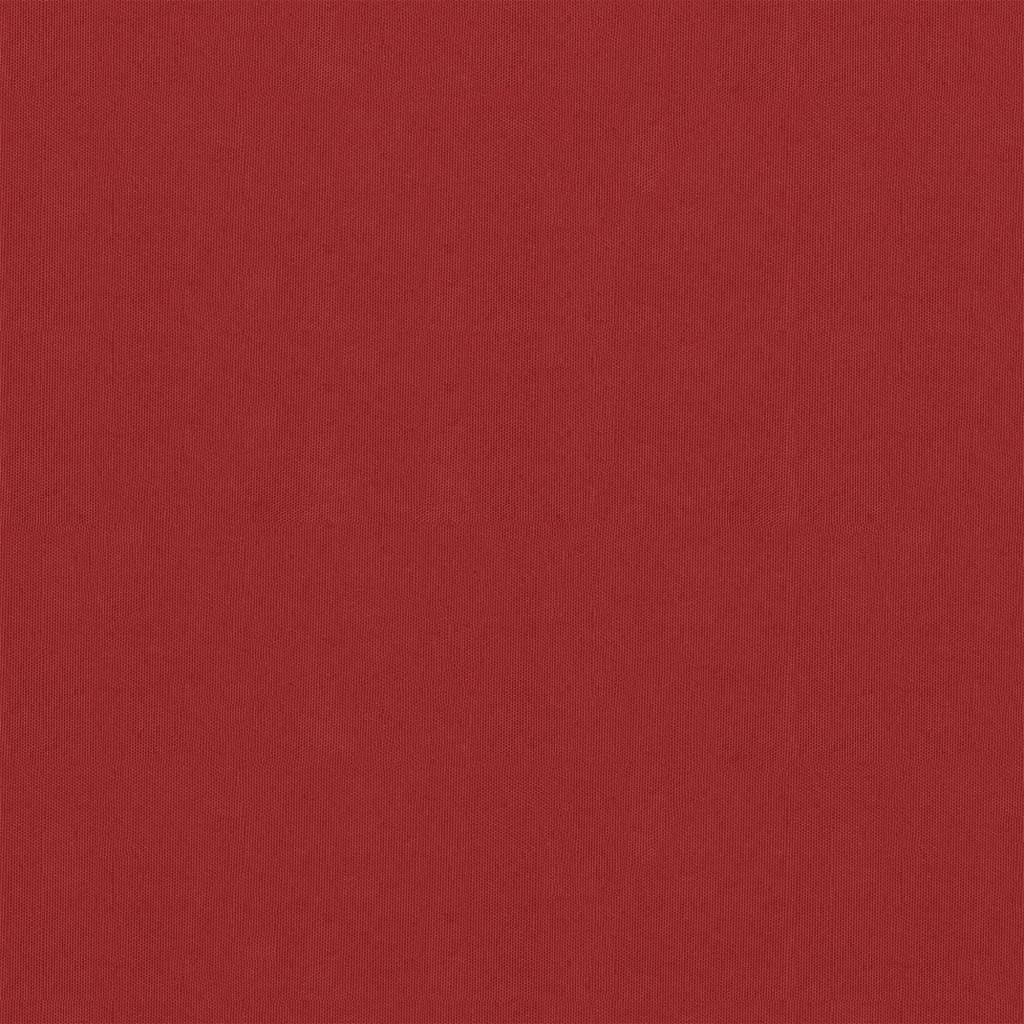 Tela de varanda 120x400 cm tecido Oxford vermelho