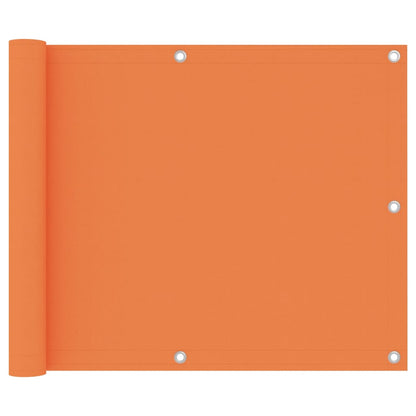 Tela de varanda 75x300 cm tecido Oxford laranja