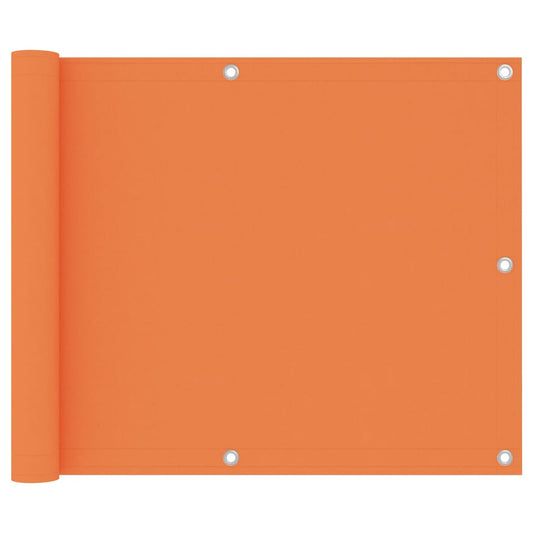 Tela de varanda 75x300 cm tecido Oxford laranja