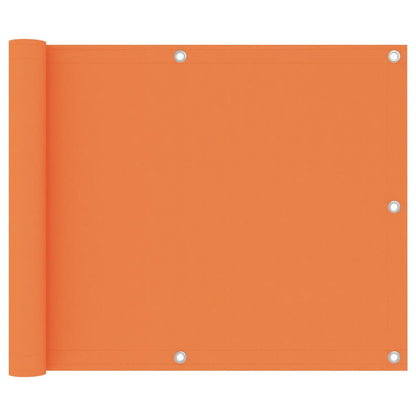 Tela de varanda 75x500 cm tecido Oxford laranja
