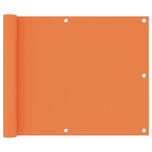 Tela de varanda 75x500 cm tecido Oxford laranja
