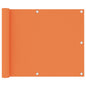Tela de varanda 75x500 cm tecido Oxford laranja